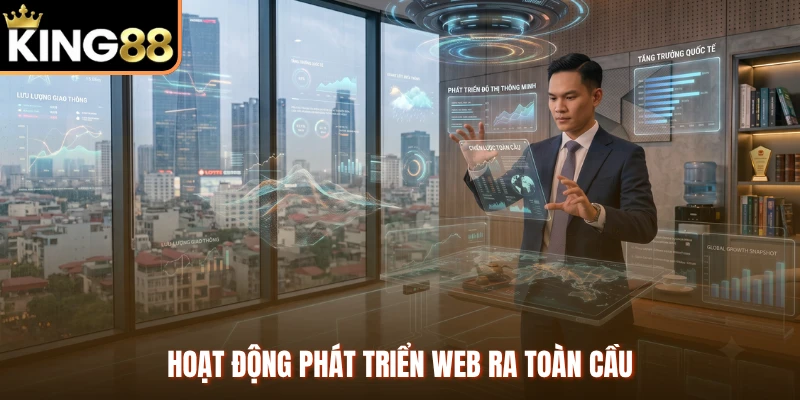 Hoạt động phát triển web ra toàn cầu